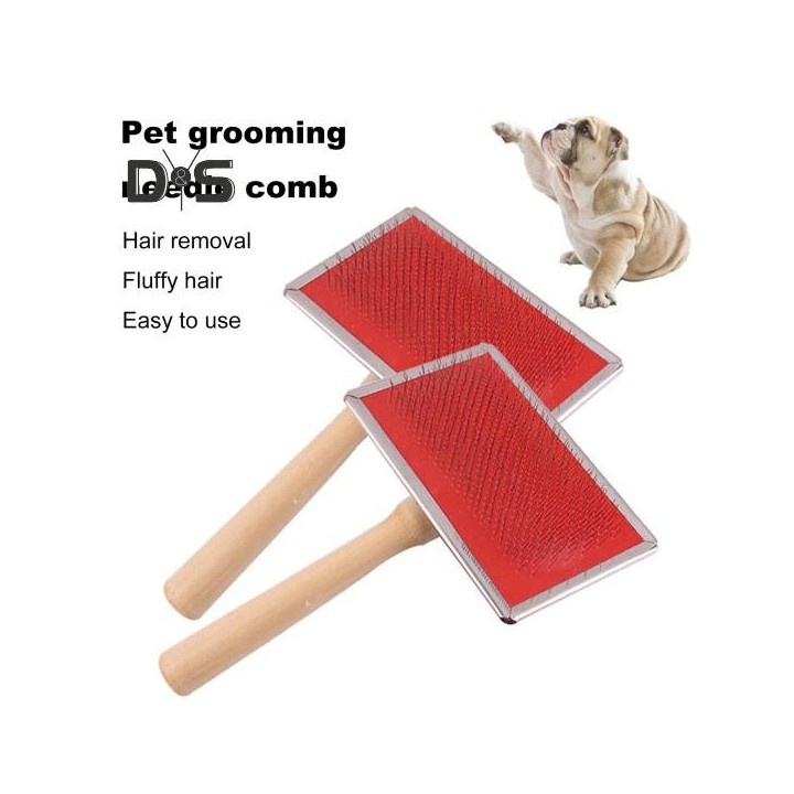 Haustierkamm aus Edelstahl, sanfter Tierhaarentwirrer, entfernt verfilzte Fellknoten, Verfilzungen, Fellpflegewerkzeug, Katze