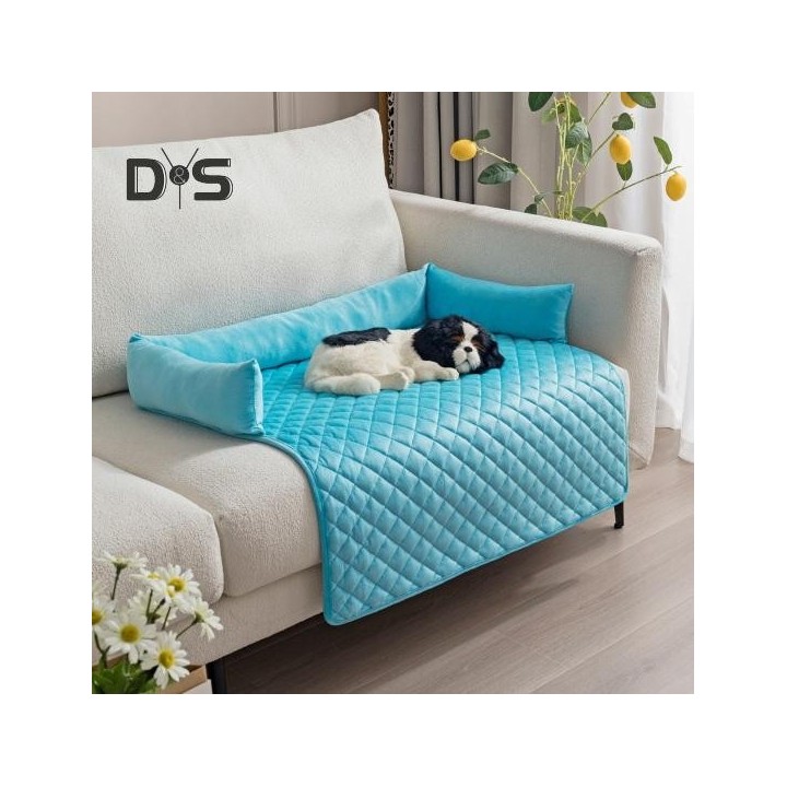 Hundebettmatte, Haustierkissen, rutschfeste Sofa-/Couch-Abdeckung, Möbelschutz, wasserdichtes Haustier-Schlafnest für Hunde u