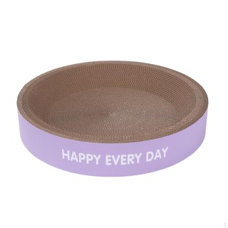 Katzenkratzbrett aus Karton, Kratzunterlage, Schüssel, Haus, Nest, Sisal, Schlafplatz, Kratzbrett 50cmx50cmx9cm