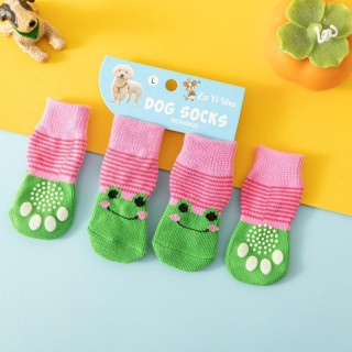 Rutschfeste Outdoor-Socken und -Schuhe für kleine bis mittelgroße Hunde – kratzfest, schmutzabweisend und geräuschloser Schut