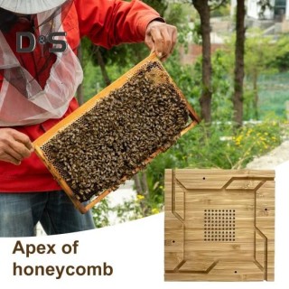 Bienenstock-Fluchtbrett, quadratisches Bienen-Fluchtbrett aus Holz, Bienenstock-Innenabdeckung, belüftetes Fluchtbrett für St