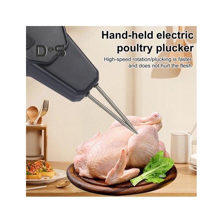 Elektrische Hühnerrupfmaschine, Handgeführte Geflügelfederrupfmaschine, Tragbarer automatischer Haarzieher für Hühner, Truthä