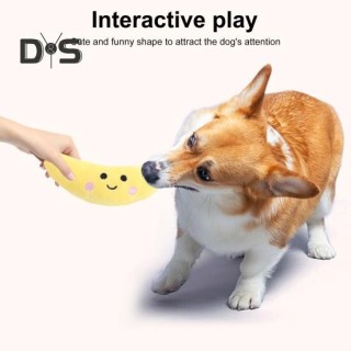 Plüsch-Gemüse-Hundespielzeug, Langeweile, Stressabbau, gefülltes Obst, Haustier-Kauspielzeug, interaktives Spielzeug, Welpen,