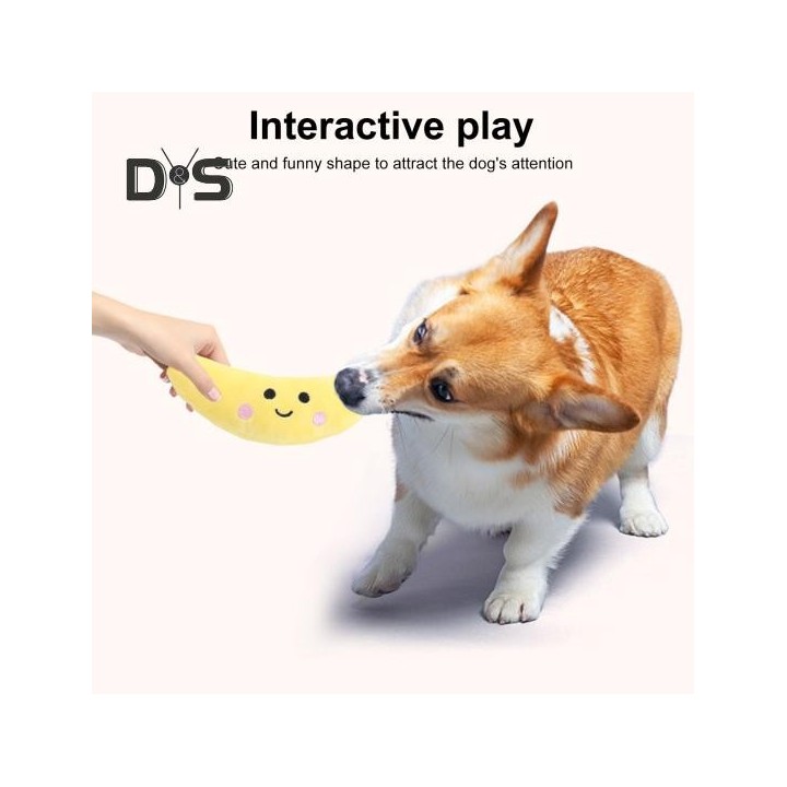 Plüsch-Gemüse-Hundespielzeug, Langeweile, Stressabbau, gefülltes Obst, Haustier-Kauspielzeug, interaktives Spielzeug, Welpen,