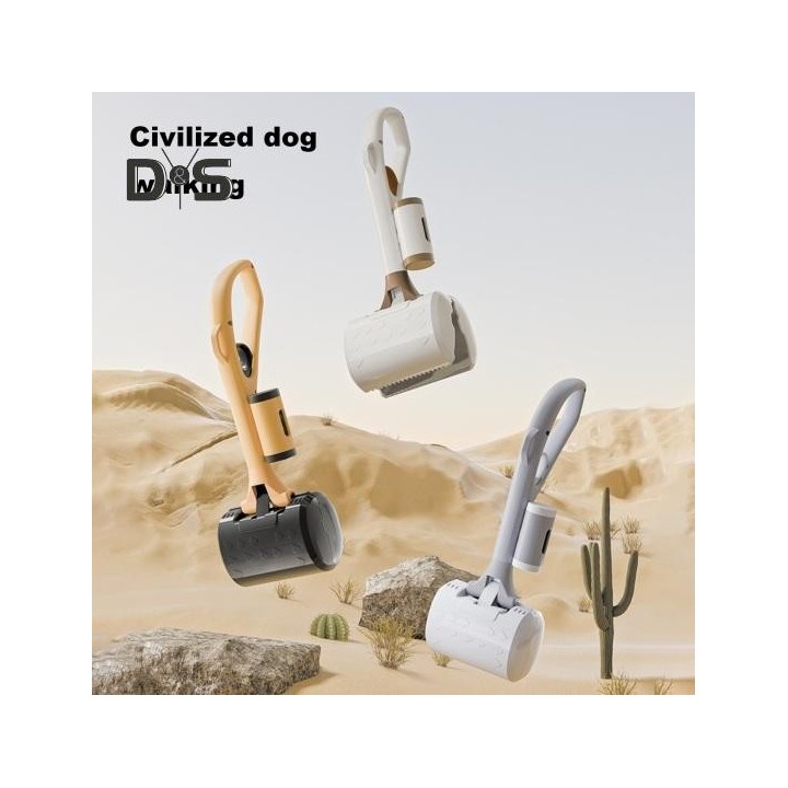 Pooper Scooper, Hundekotschaufel, geruchloser Haustierkot-Sammler, praktischer Kotgreifer mit großer Kapazität, Toilettenwerk