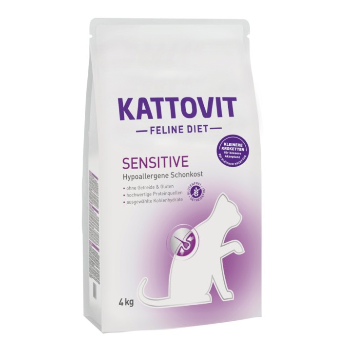 Sparpaket Kattovit 2 x 4 kg - Sensitive
