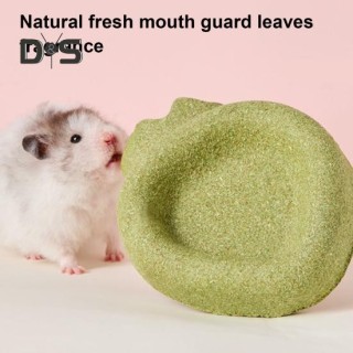 Hamster-Kaunapf-Spielzeug, natürliche Kaninchen-Leckerlis, Kauspielzeug, Erdbeer-Design, essbare Schalen, Meerschweinchen-Fut