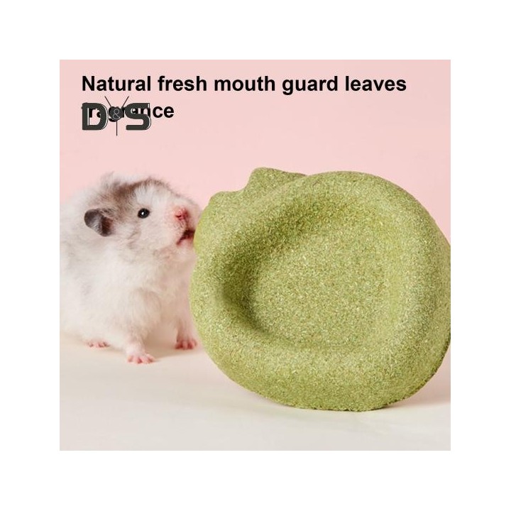 Hamster-Kaunapf-Spielzeug, natürliche Kaninchen-Leckerlis, Kauspielzeug, Erdbeer-Design, essbare Schalen, Meerschweinchen-Fut