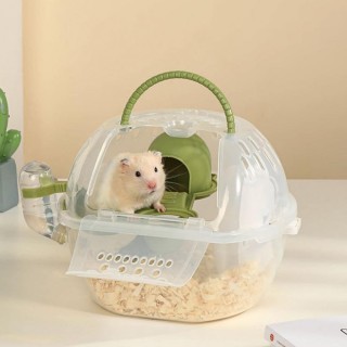 Hamster-Reisekäfig, Hand-Geschenk, Warmhalten, Kleintier-Hamster, Indoor-Box, Hamster-Trägerkäfig, Vergnügungspark, Haustier-