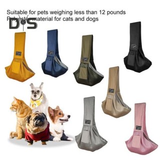 Hundetragetasche für kleine Hunde und Katzen, freihändige Tragetasche für Haustiere, sicheres, atmungsaktives Netzgewebe, Rei