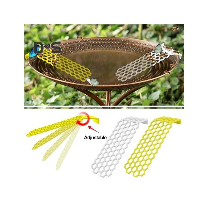 Schwimmende Bieneninsel, Bienenleiter, Trinkschale, Bienentränke, Schmetterlings-Wasserstationen, Vogelbäder, Insekten-Wasser