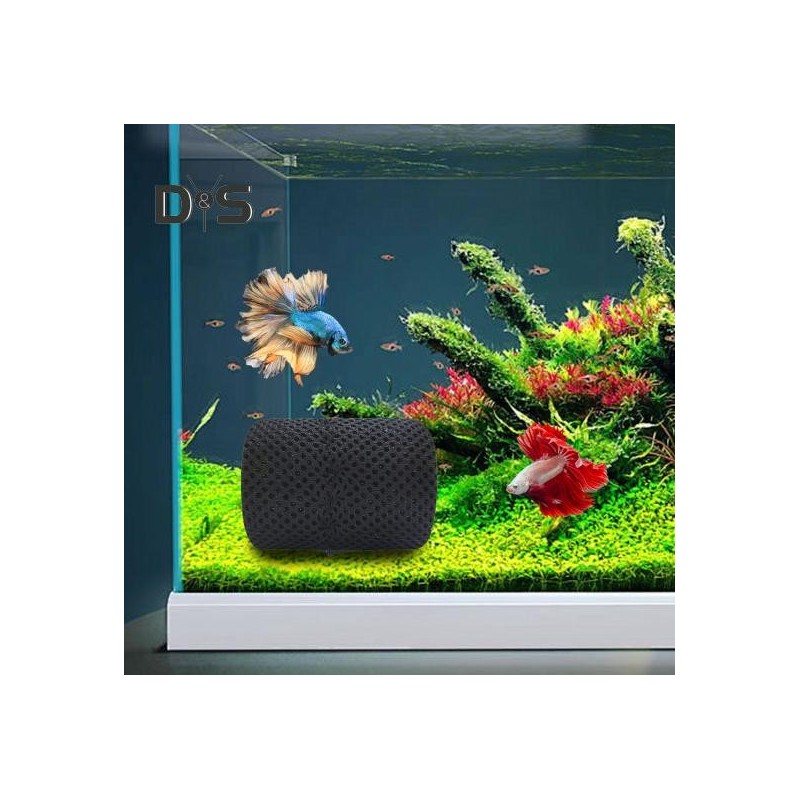 Betta-Fischtunnel, Aquariumhöhle mit Saugnapf, Kunststoff-Fischversteck, hohles Betta-Fischspielzeug, Aquariumdekor für klein