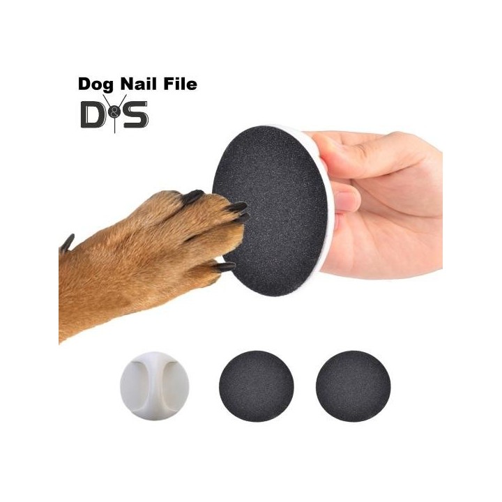 Nagelfeilen-Set für Hunde für stressfreie Fellpflege, ergonomisches Design, auswechselbarer Nagelknipser aus mattem Papier fü