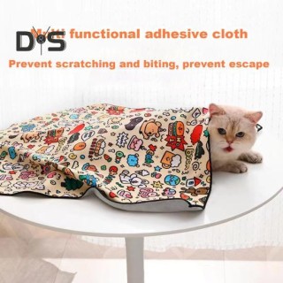 Katzenpflegewickel, verschleißfest, kratzfest, weiches Futter, fluchtsicher, beruhigender Wickel, multifunktionales Haustierw
