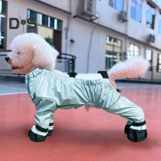 Hundestiefel-Leggings, wasserdichte Hosenträger-Booties, rutschfester Hundepfotenschutz, schmutzabweisende Hunde-Schnee-Regen