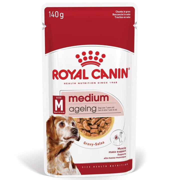 Royal Canin SHN Medium Ageing Gravy 10x140g