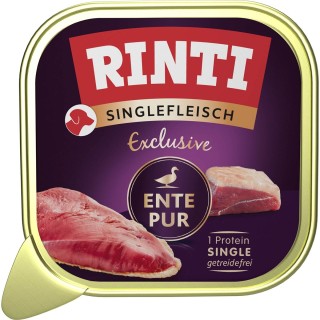Rinti Singlefleisch Exclusive Ente pur 10x150 g
