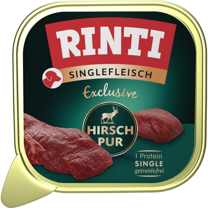 Rinti Singlefleisch Exclusive Hirsch pur 10x150 g