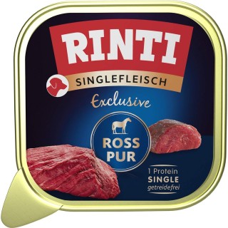 Rinti Singlefleisch Exclusive Ross pur 10x150 g
