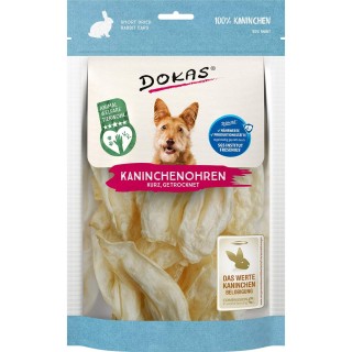 Dokas Kaninchenohren ohne Fell getrocknet 70 g