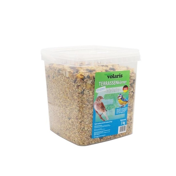 Eggersmann volaris - Terrassen-Mix schalenlos 3 kg Wildvogelfutter