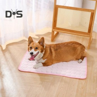 Kühlmatte für Haustiere, selbstkühlendes Hundekühlkissen aus Eisseide für Bett, Zwinger, Sofa, Autositz, Sommerkühlkissen für