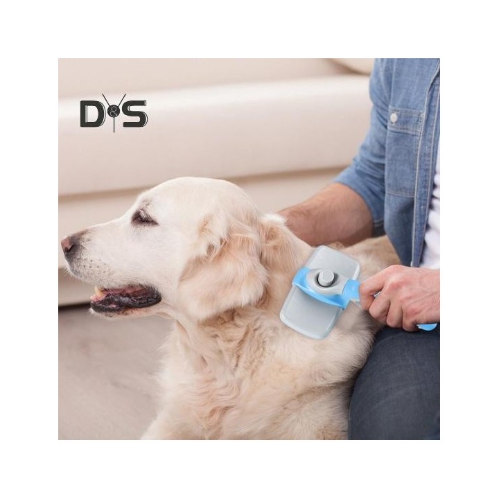 Selbstreinigende Katzenbürste, Fellpflegebürste für Haustiere, Massagekamm für Hunde, Haarentfernungswerkzeug, Hunde, Haustie