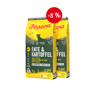 JOSERA Ente & Kartoffel 2 x 12,5kg