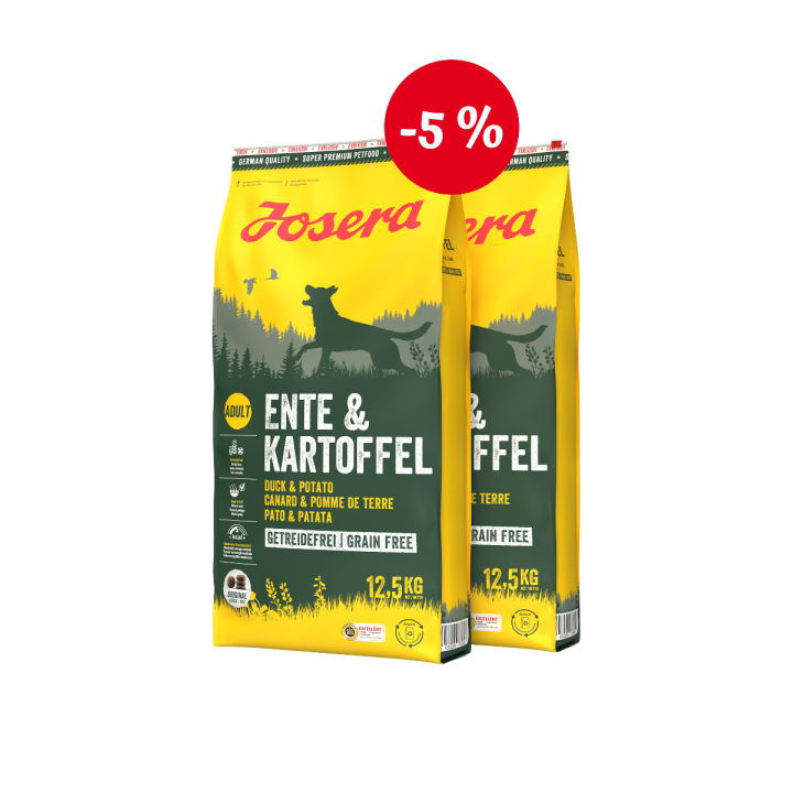 JOSERA Ente & Kartoffel 2 x 12,5kg