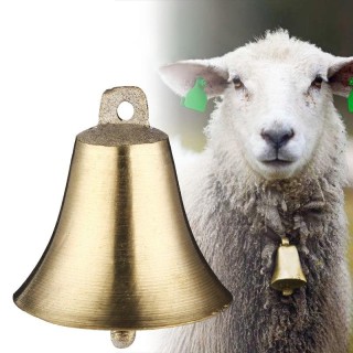 Kuh Pferd Schaf grasende Kupferglocke Große verdickte Rinderschaf Tierglocke 3.2*3.2cm