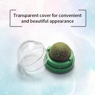 Natürliche Katzenminze, Katzenwand-Aufklebball, Kratzspielzeug, Leckerli, gesund, natürlich, entfernt Bälle zur Förderung der