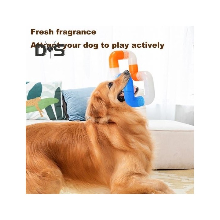 Kauspielzeug für Hunde für aggressive Kauer, interaktives, spleißbares Hundespielzeug mit Duft, Zahnpflegewerkzeug für Welpen