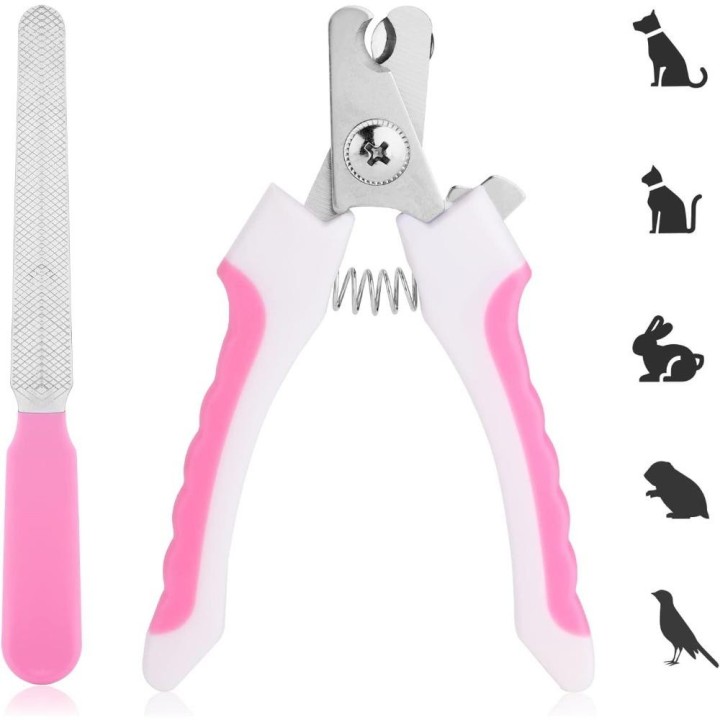 Krallenknipser für Haustiere, Krallenfeilen für Hunde, Krallenzangen für Hunde und Katzen, professionelle Trimmer mit Schutz