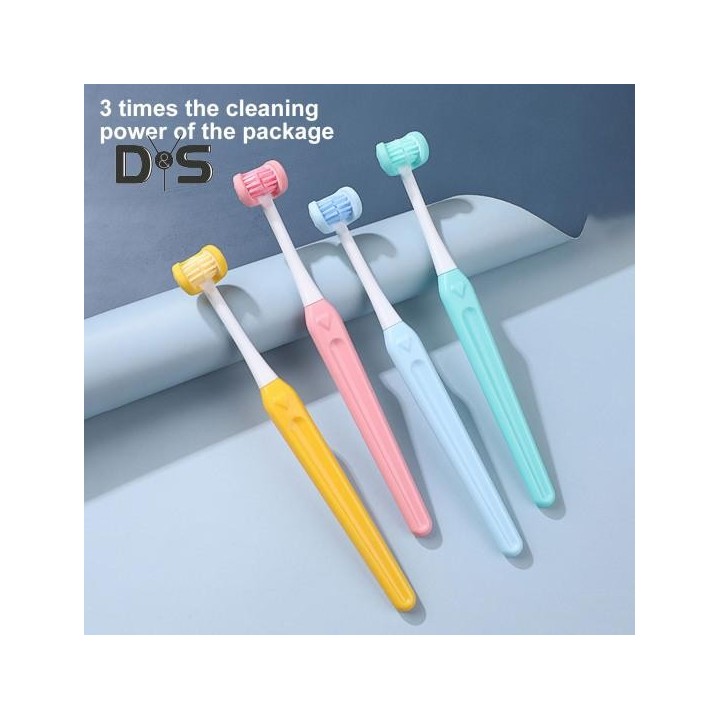 Zahnreinigungsset für Haustierzahnbürsten für Katzen und Hunde, ultraweiche Borsten, Mundpflegewerkzeug, verhindert Plaque un