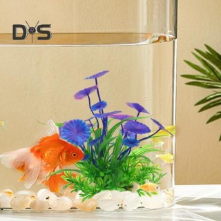 Künstliche Wasserpflanzen, lichtbeständig, Simulation von Hydrokulturgras aus Kunststoff, lebendige Aquarium-Landschaftsdekor