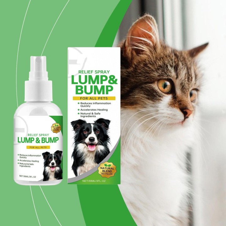 Körperpflegespray für Haustiere, lindert Beschwerden bei Haustieren mit milden Inhaltsstoffen, Pflegespray, 89 ml One Size