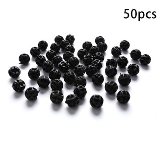 50Pcs Aquarium Filter Bio Bälle Baumwolle Für Luftpumpe Kanister Klar Wasser