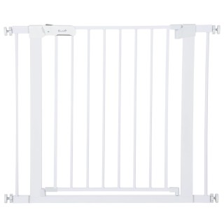 Türschutzgitter, Treppengitter, 75-96 cm Hundegitter ohne Bohren, Stahl