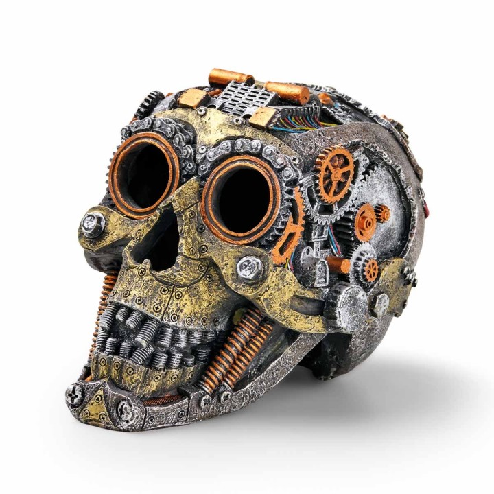 EDEN Steampunk Totenkopf