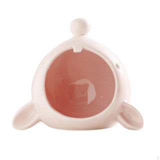 Keramik-Hamsterhöhle für Kleintiere rosa