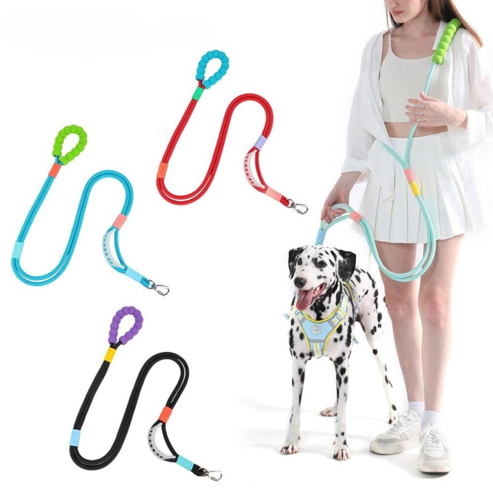 Verstellbare freihändige Hundeleinen zum Spazierengehen mit Haustieren, Laufen, Joggen, verstellbare Hundeleine, Hüftgurt, Br