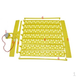 Automatischer Eierinkubator, 56 Eier, Wendetablett, Huhn, Wachtel, Ente