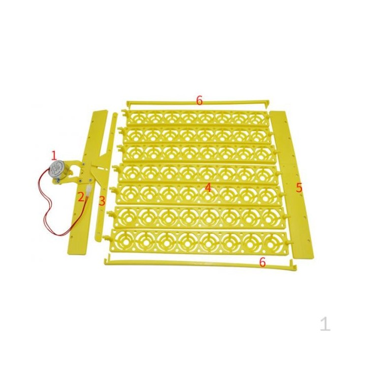 Automatischer Eierinkubator, 56 Eier, Wendetablett, Huhn, Wachtel, Ente