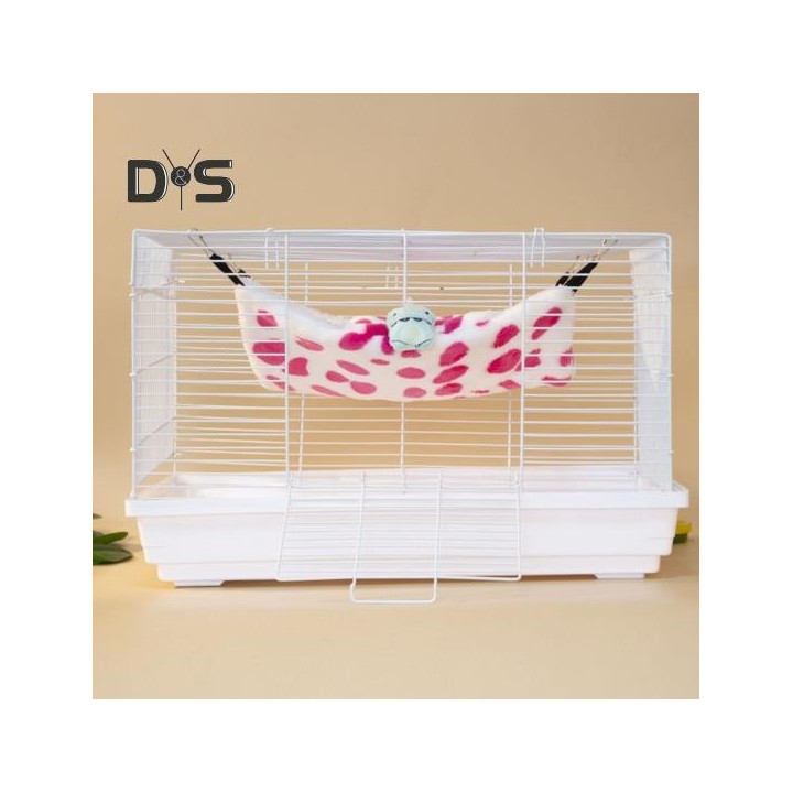 Hängematte für Meerschweinchen, Ratten und Frettchen, Hängebett, Hängematte, Käfigspielzeug, Plüsch, warm, gemütlich, Sitzsta