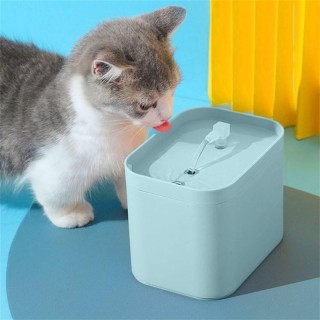 Neu! Haustier-Wasserspender, 1,5 l, großes Fassungsvermögen, automatischer Zirkulationswasserbrunnen, Wassernapf für Katzen u