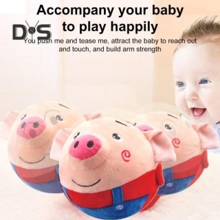 Interaktives Hüpfball-Spielzeug für Hunde, sprechendes Tier-Plüschspielzeug mit Fernbedienung, springenden Bellgeräuschen, wi