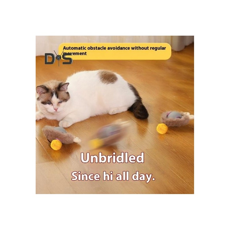 Interaktives Rollball-Spielzeug für Hunde und Katzen, automatischer, selbstrollender Ball, wiederaufladbar, bewegungsaktivier