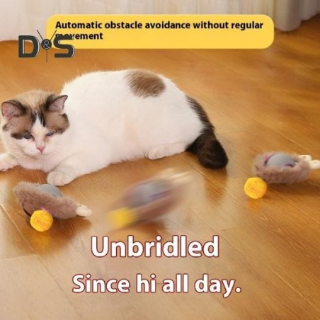 Interaktives Rollball-Spielzeug für Hunde und Katzen, automatischer, selbstrollender Ball, wiederaufladbar, bewegungsaktivier