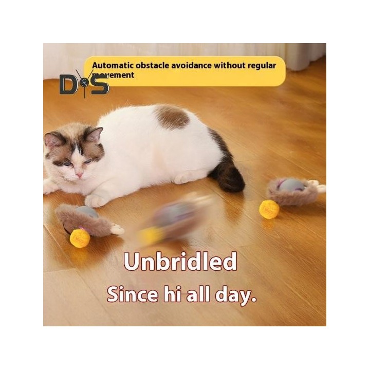 Interaktives Rollball-Spielzeug für Hunde und Katzen, automatischer, selbstrollender Ball, wiederaufladbar, bewegungsaktivier