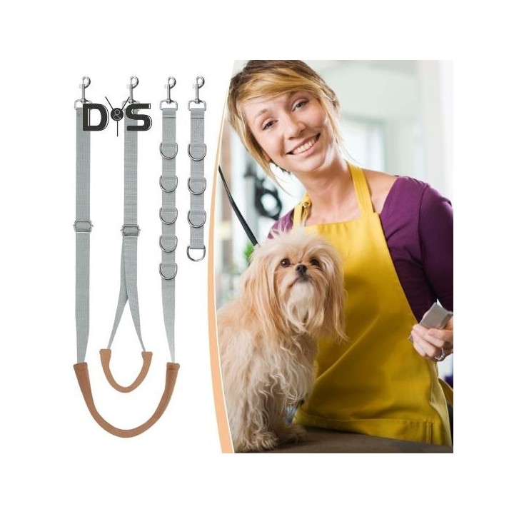 3 Teile/satz Hundesalon Schleife Hund Pflege Bauch Gurt Tisch Arm Extender Schleife Haustier Baden Zurückhaltung Leine Pet Su